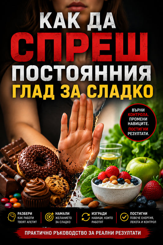 Е-книга Как да спреш постоянния глад за сладко